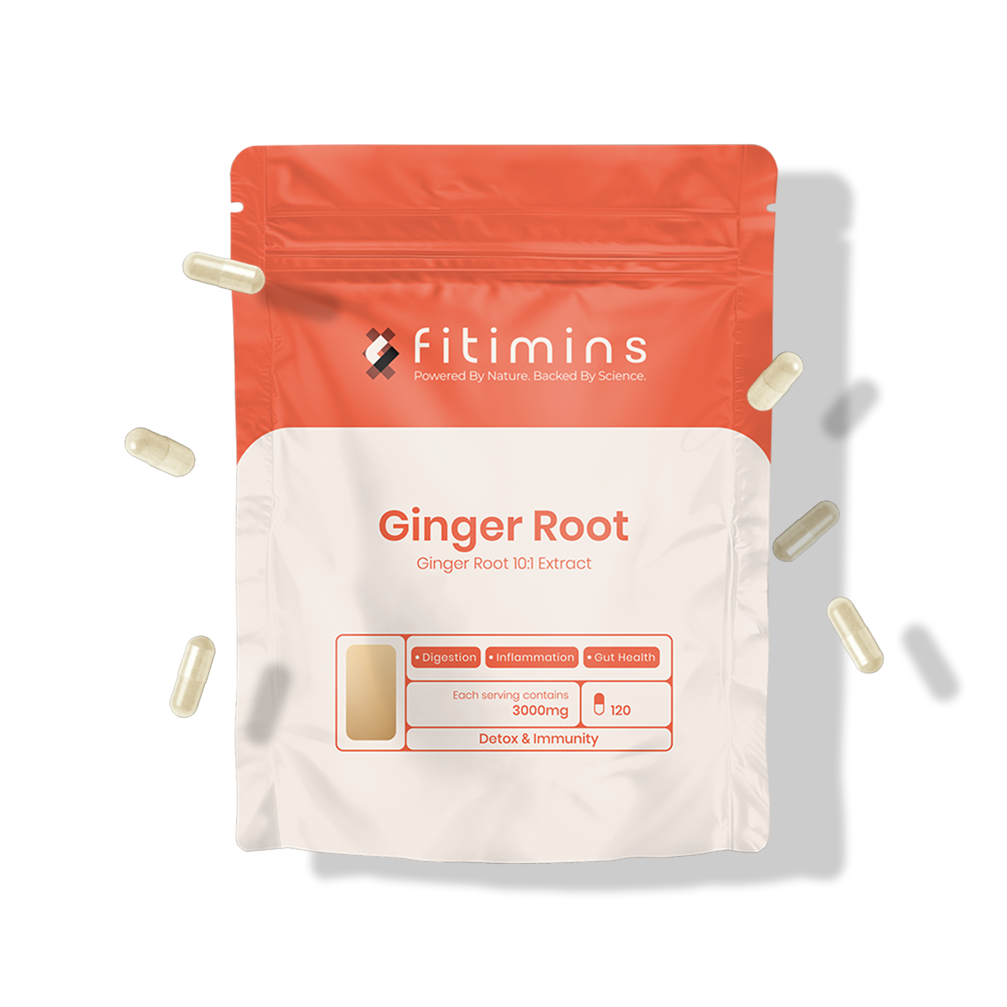 Ginger Root 3000mg Capsules